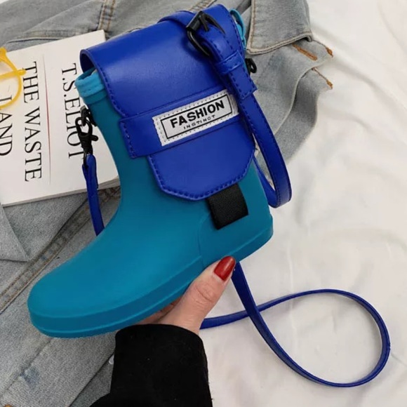 Handbags - *NEW* Rain Boot Shoulder Bag